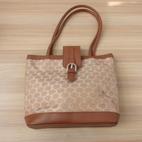 Roberta Di Camerino‎ Bag Brown Bucket Italian Leather Shoulder Tote Purse ITALY - Picture 4 of 16